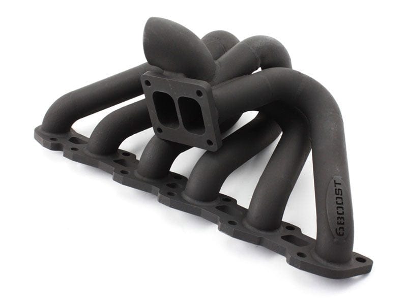 6BOOST MANIFOLDS 6Boost Turbo Exhaust Manifold / RB20/25 T4 Twin-Scroll / Single wastegate 6Boost Turbo Exhaust Manifold / RB20/25 T4 Twin-Scroll / Single wastegate SR