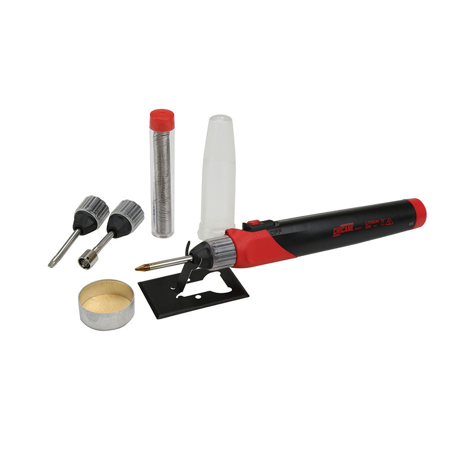 50W LITHIUM-ION CORDLESS SOLDERING IRON KIT