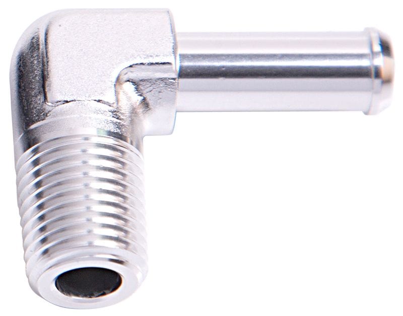 Aeroflow Aeroflow 90 DEG 1/4" NPT TO 5/16" BARB AF842-04-05S SR