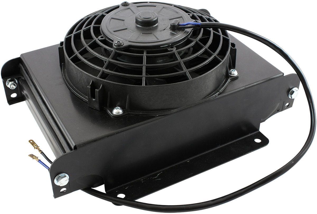 Aeroflow Aeroflow Aeroflow 25 Row Universal Modular Oil Cooler with Fan & Shroud (AF72-4125) SR