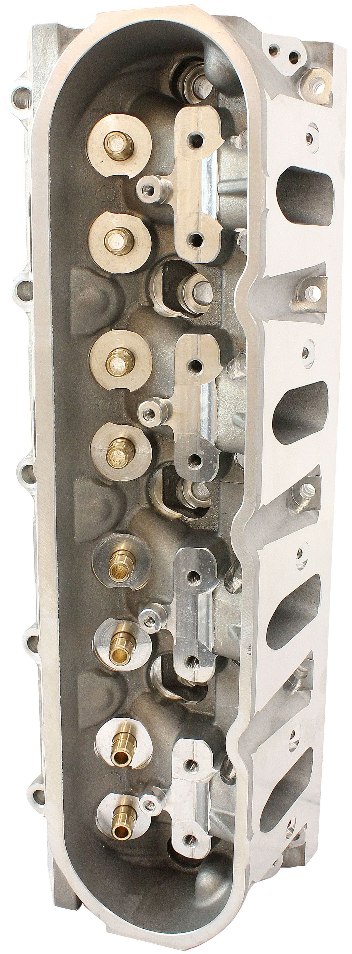 Aeroflow Aeroflow Aeroflow Bare GM LS1 6 Bolt 240cc Aluminium Cylinder Heads with 68cc Chamber to Suit 3.90" Bore (Pair) (AF95-0405) SR