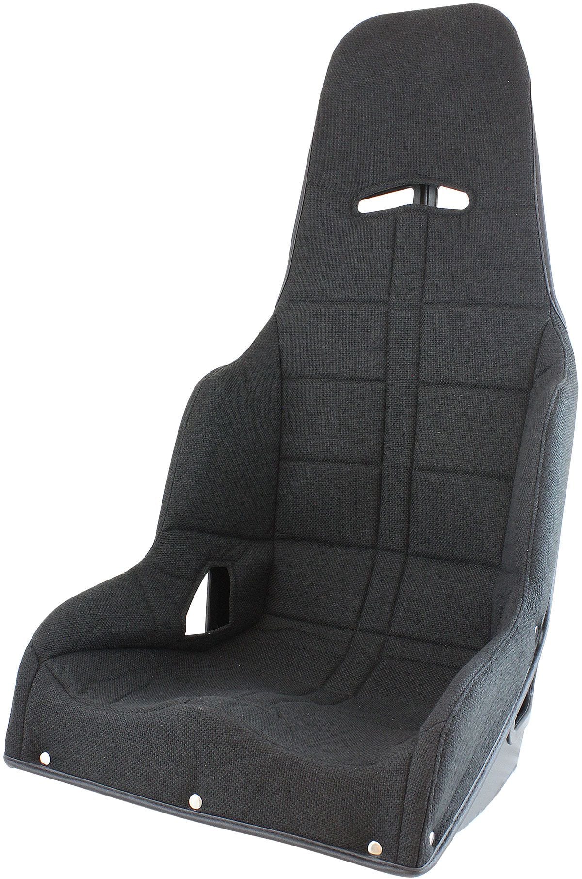 Aeroflow Aeroflow Aeroflow Black Tweed Seat Cover to Suit Pro Street Drag 18.5" Aluminium Race Seat (AF93-1185BLK) SR