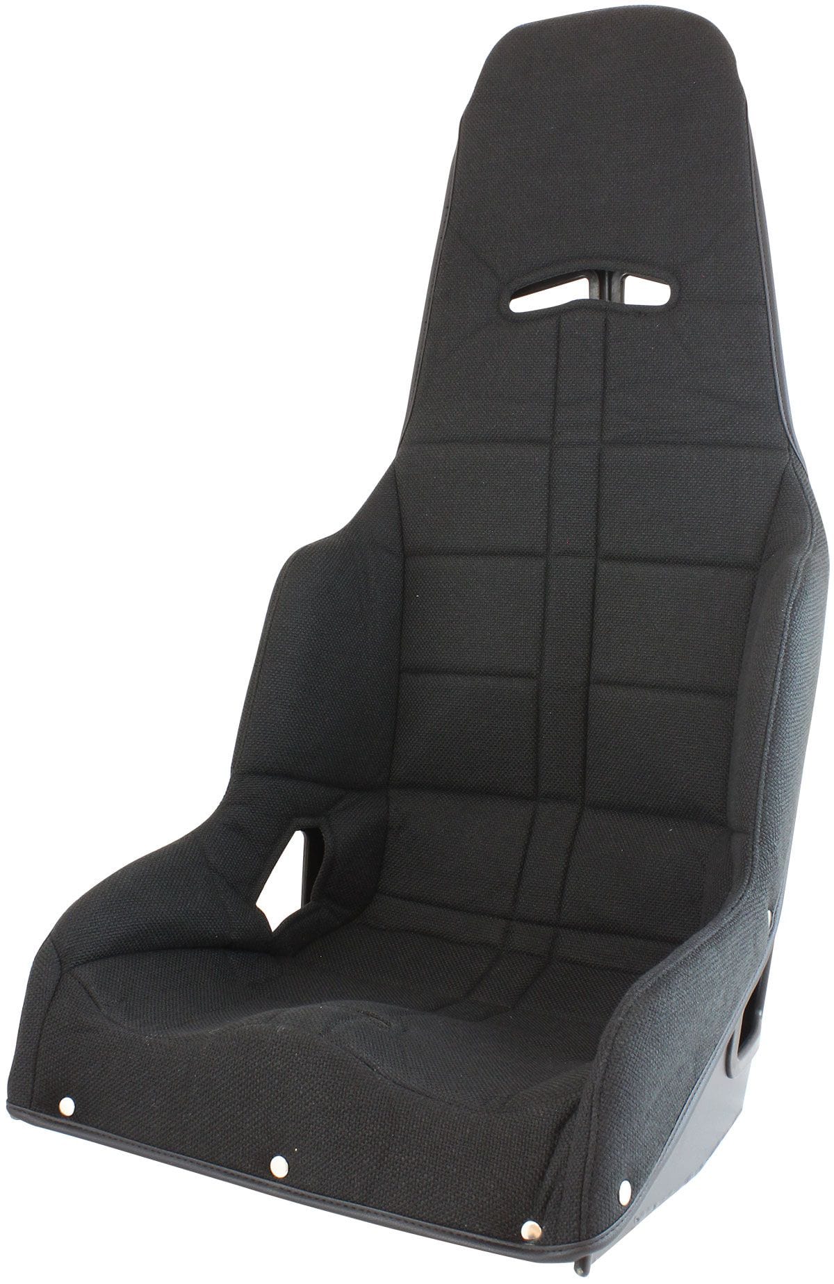 Aeroflow Aeroflow Aeroflow Black Tweed Seat Cover to Suit Pro Street Drag 18" Aluminium Race Seat (AF93-1180BLK) SR
