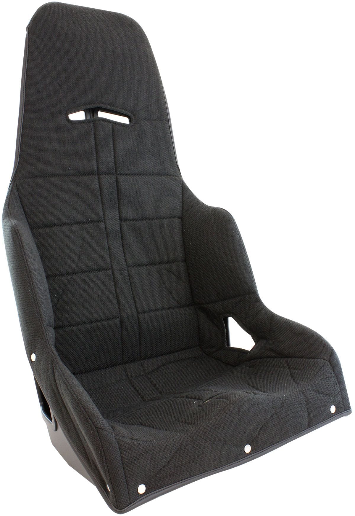 Aeroflow Aeroflow Aeroflow Black Tweed Seat Cover to Suit Pro Street Drag 20" Aluminium Race Seat (AF93-1200BLK) SR