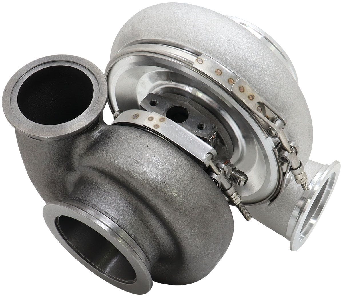 Aeroflow Aeroflow Aeroflow BOOSTED 7682 V-BAND 1.01 Turbocharger 1500HP, Natural Cast Finish (AF8005-4097) SR