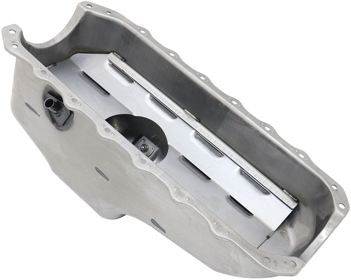 Aeroflow Aeroflow Aeroflow Holden 253 308 Standard Replacement Oil Pan, Raw Finish (AF82-9308) SR