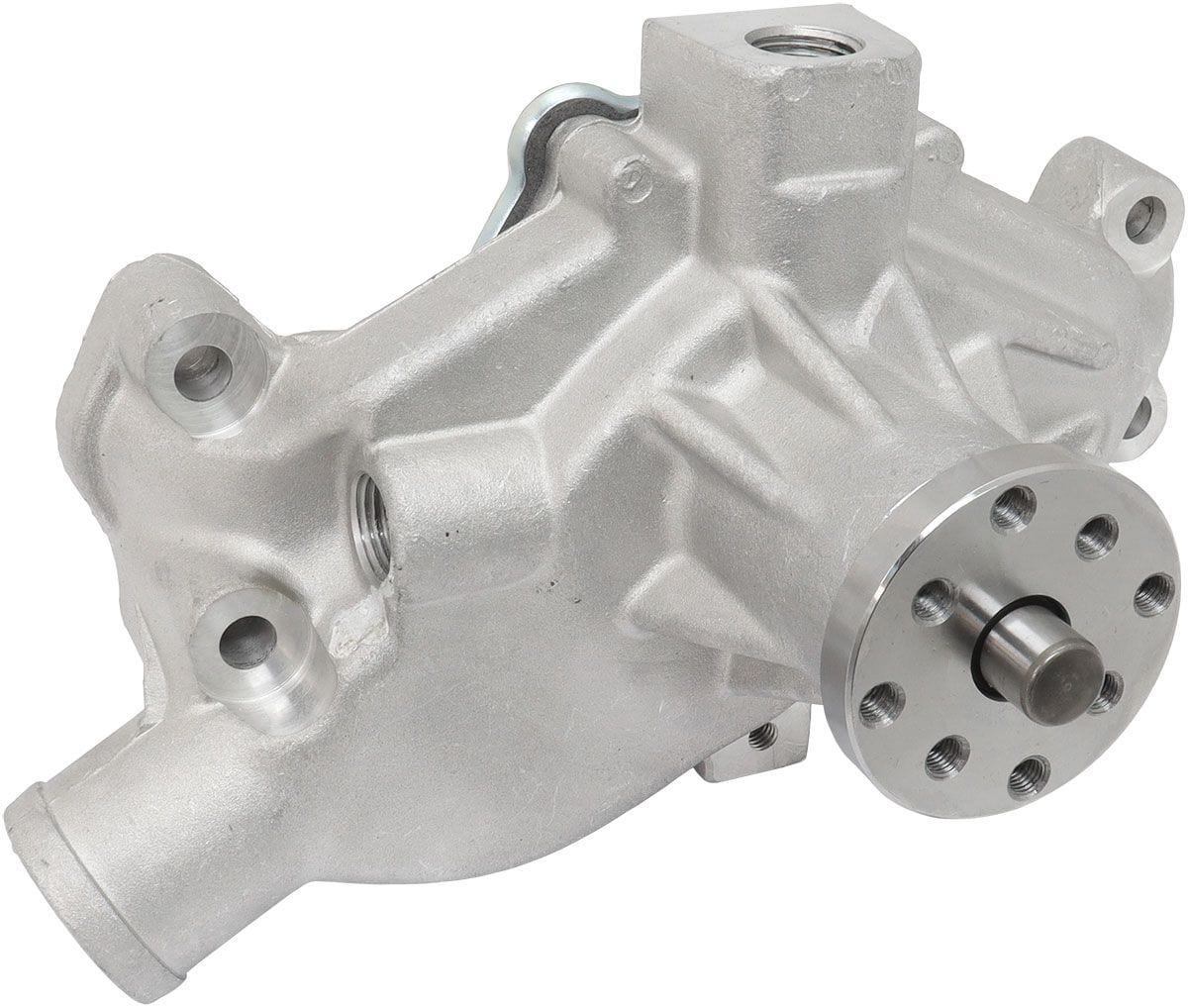 Aeroflow Aeroflow Aeroflow Small Block Chev Short Water Pump - Natural Cast (AF64-2350) SR