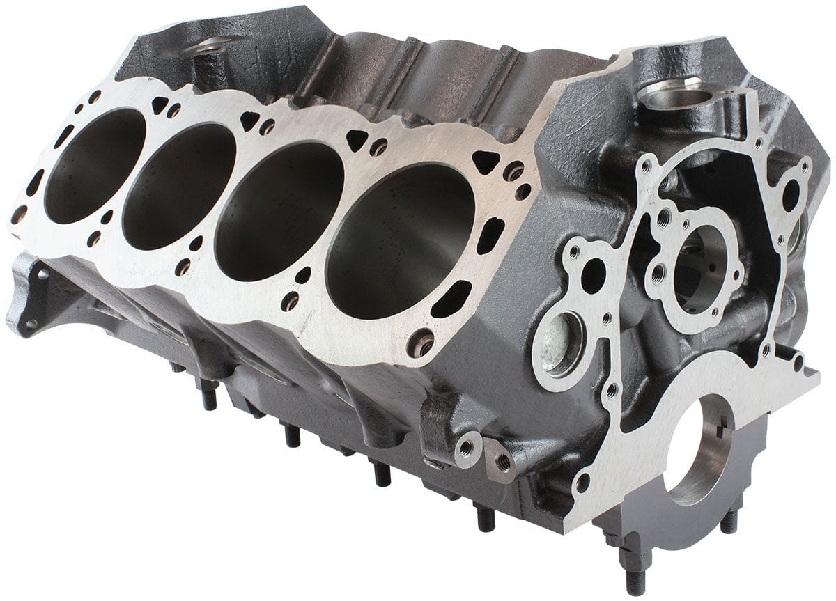 Aeroflow Cast Iron Ford 351W Engine Block, 4.125" Bore SR