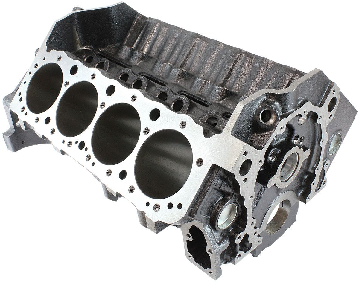 Aeroflow Cast Iron S/B Chev Engine Block, 4.000" Bore SR
