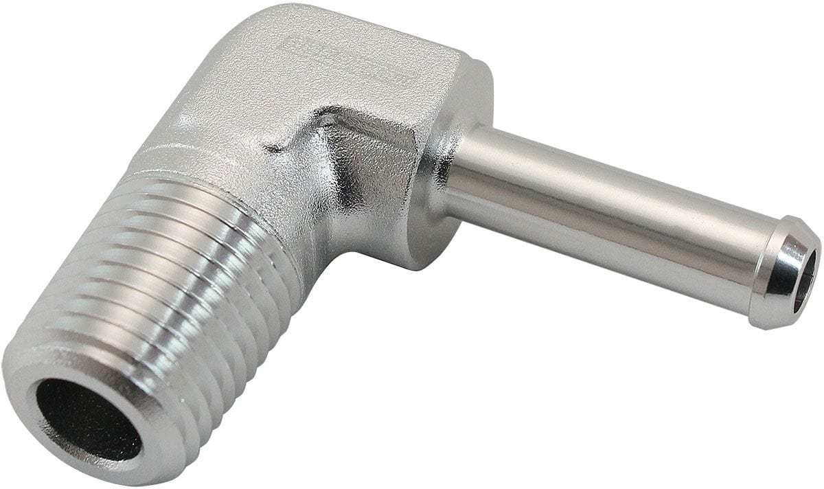 Aeroflow MALE 1/4" NPT TO 1/4" BARB AF842-04-04S SR