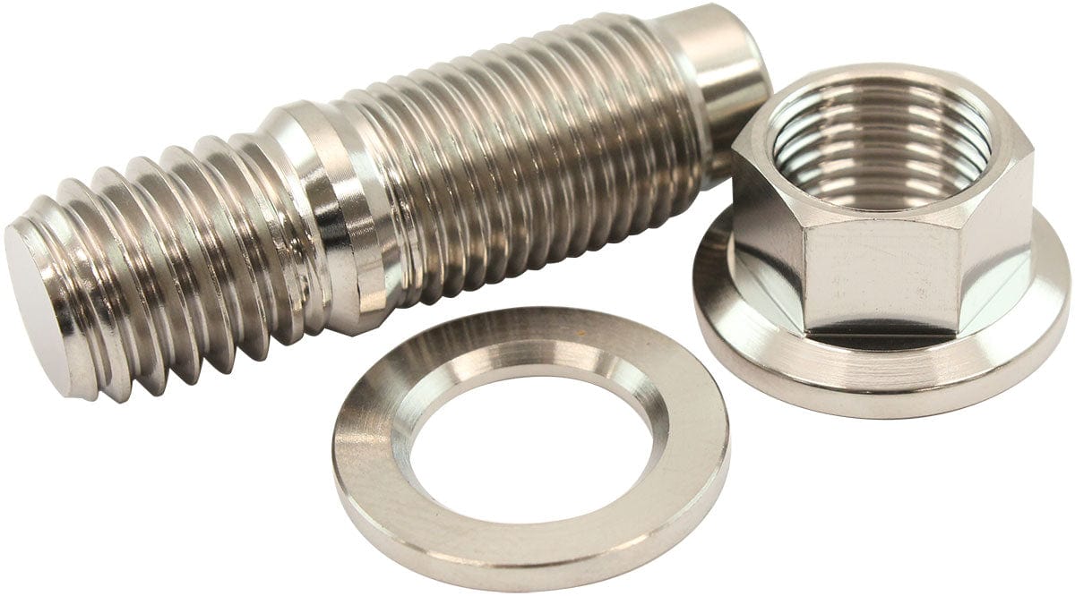 Aeroflow Performance 1/2" TITANIUM STUD WASHER HEX (AF55-3009) SR