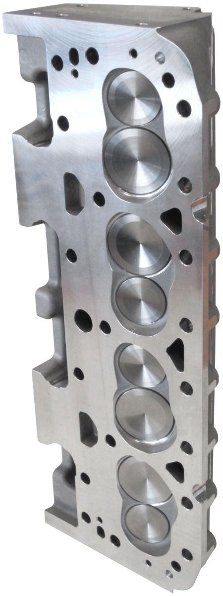 Aeroflow Performance 2.00" x 1.20" Intake Port, 1.42" x 1.53" Exhaust Port Aeroflow Complete Small Block Chev 327-350-400 186cc Aluminium Cylinder Heads with 67cc C SR