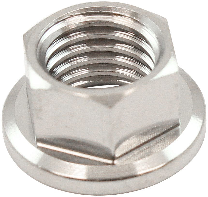 Aeroflow Performance 3/8" UNC TITANIUM HEX NUT (AF3514-0020) SR