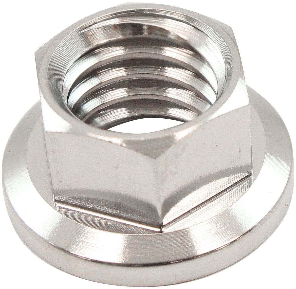 Aeroflow Performance 7/16" UNC TITANIUM HEX NUT (AF3516-0020) SR
