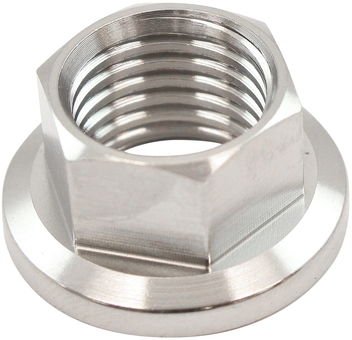 Aeroflow Performance 7/16" UNF TITANIUM HEX NUT (AF3517-0020) SR