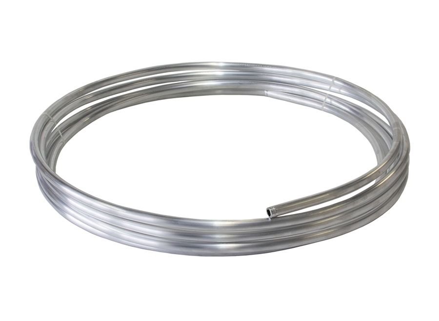 Aeroflow Performance Aeroflow 1/4" / 6.35mm / 7.6M / Silver Alloy Aluminium & Stainless Fuel Line - 7.6M Roll
Raw Finish SR