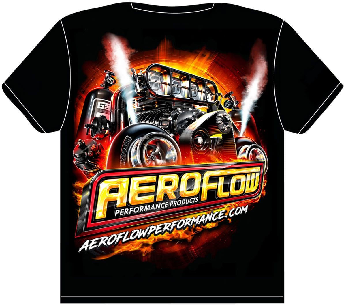 Aeroflow Performance Aeroflow AEROFLOW 2024 T-SHIRT LARGE SR
