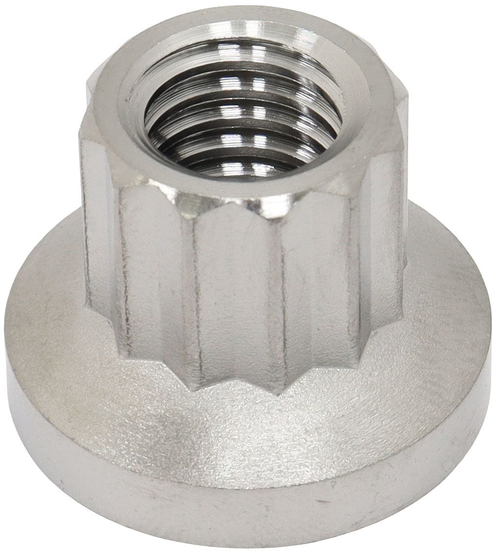 Aeroflow Performance Aeroflow Aeroflow 7/16" Titanium 12 Point Nut (AF3516-0010) SR