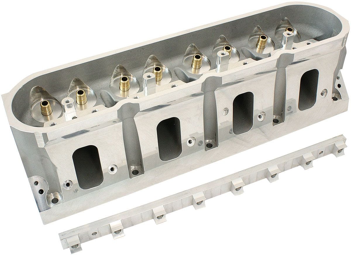 Aeroflow Performance Aeroflow Aeroflow Bare GM LS3 11 Degree 6 Bolt 262cc Aluminium Cylinder Heads with 70cc Chamber (Pair) (AF95-0403) SR