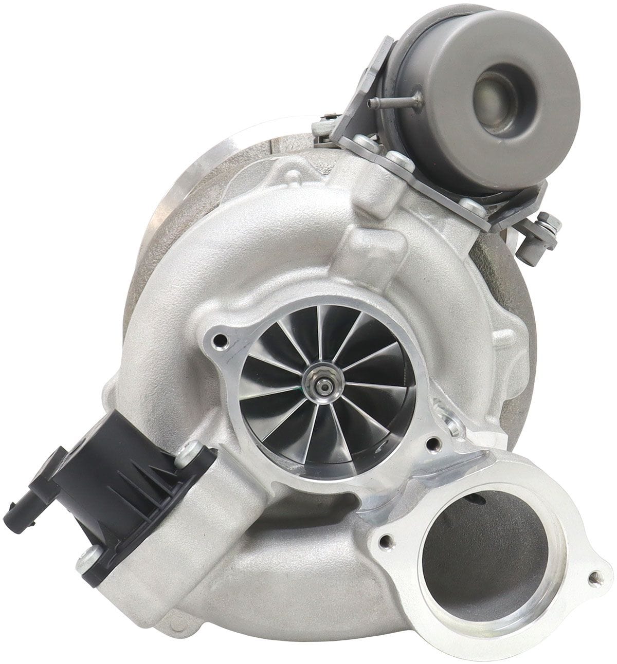 Aeroflow Performance Aeroflow Aeroflow BOOSTED 6362 Audi S4 & S5/SQ5 Bolt On Internal Wastegate Turbocharger 650HP, Natural Cast Finish (AF8005-3796) SR