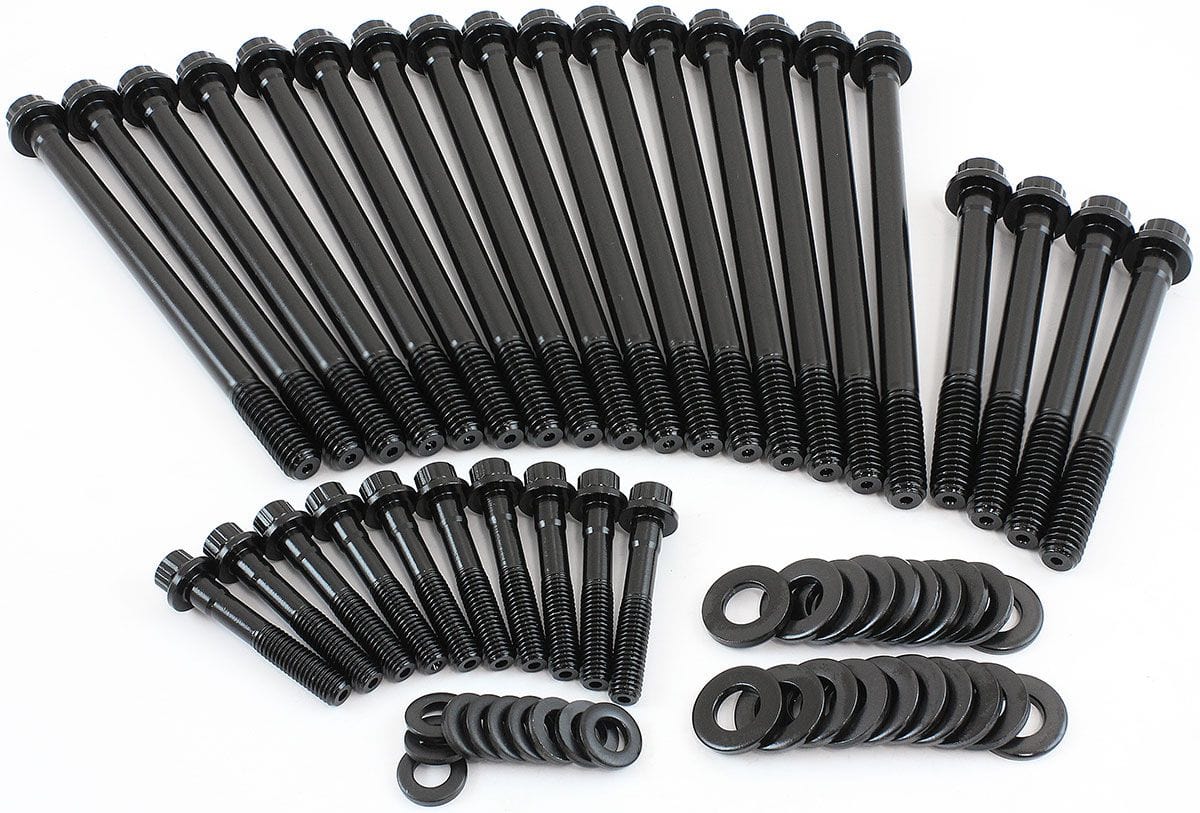 Aeroflow Performance Aeroflow Aeroflow GM LS Head Bolt Kit with Even Length (AF37-2126) SR