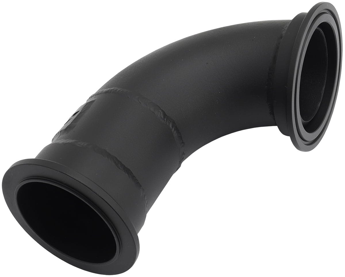 Aeroflow Performance Aeroflow Aeroflow GM LS Twin Turbo Short Turn Up Adapter Manifold (AF8200-2011) SR