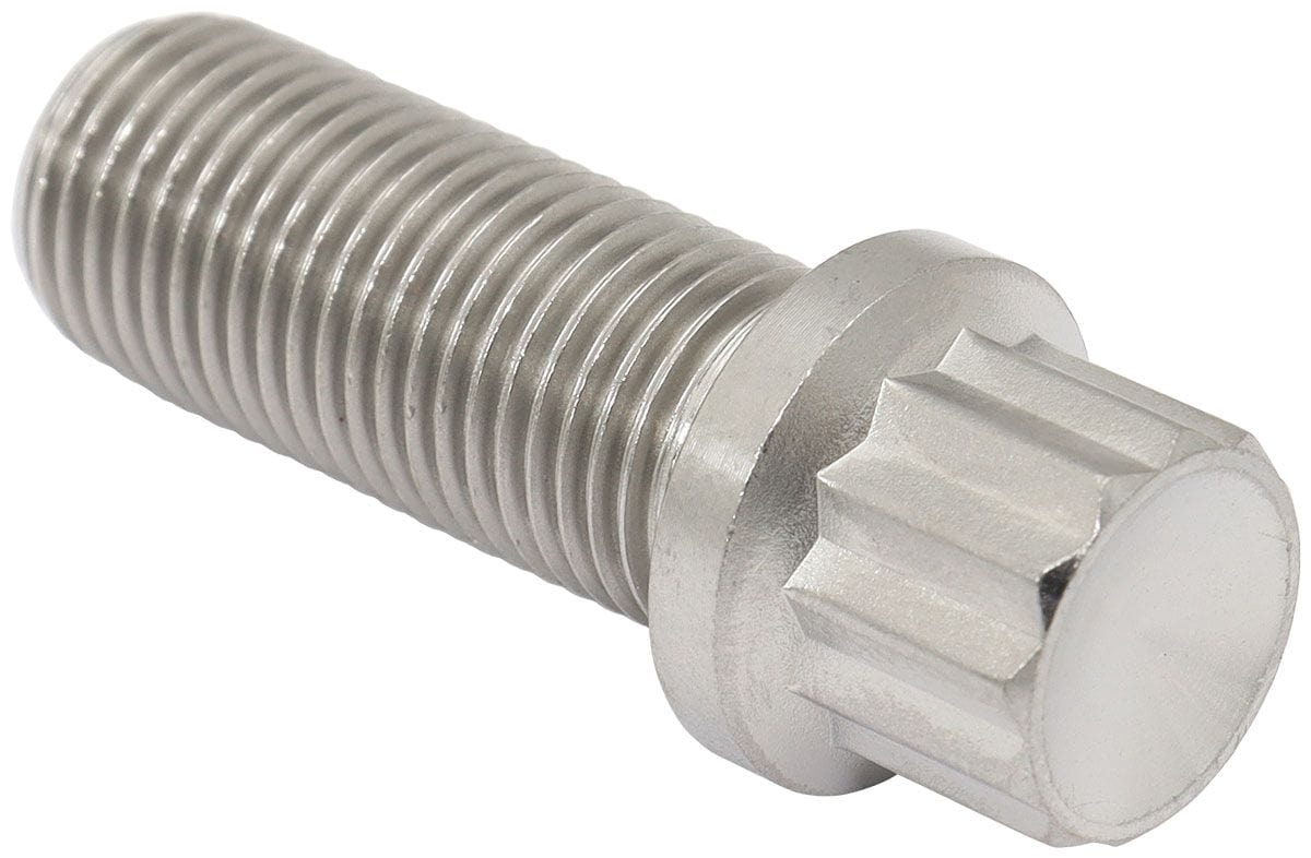 Aeroflow Performance Aeroflow Aeroflow M12 x 1.25mm, UHL 30mm Titanium Bolt (AF3505-1181) SR