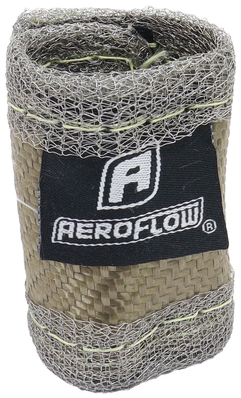 Aeroflow Performance Aeroflow Aeroflow Titanium Sensor/Fuel Injector Heat Protector Bag (AF91-8090) SR
