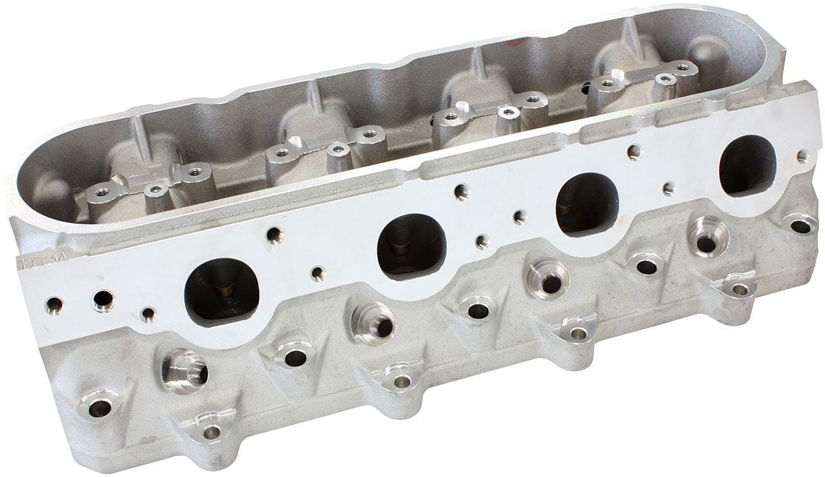Aeroflow Performance Aeroflow AF95-0408 Bare GM LS3 4 Bolt 276cc Aluminium Cylinder Heads with 70cc Chamber (Pair)
2.60" x 1.28" Intake Port, 1.47" x 1.64" Exhaust Port SR