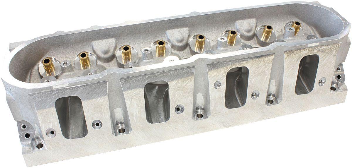 Aeroflow Performance Aeroflow AF95-0415 Bare GM LS3 4 Bolt 276cc CNC Ported Aluminium Cylinder Heads with 70cc Chamber (Pair)
2.60" x 1.28" Intake Port, 1.47" x 1.64" Exhaust Port SR