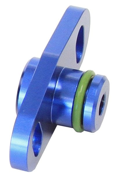 Aeroflow Performance Aeroflow Blue Fuel Rail Adapter AF64-2066
Suit Mitsubishi 16mm Seal & 37-40mm Centres SR
