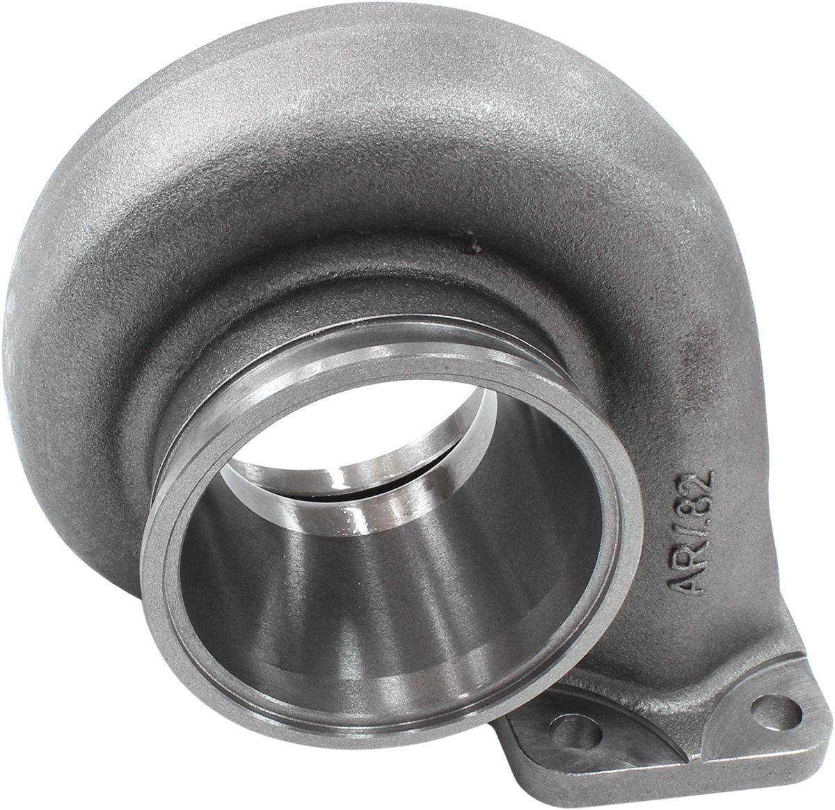 Aeroflow Performance Aeroflow Boosted 0.82 A/R T3 Inlet & V-Band Outlet Turbo Exhaust Housing, Suits Boosted 5 SR