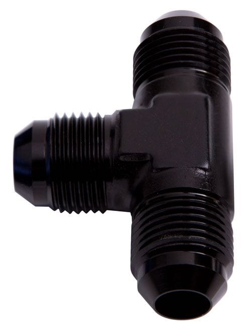Aeroflow Performance Aeroflow Fittings 12AN / Black Flare AN Tee AF824 SR