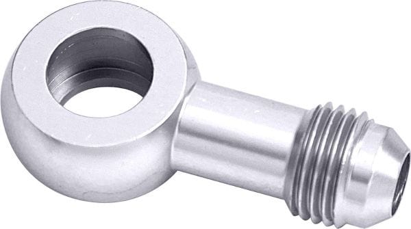 Aeroflow Performance Aeroflow Fittings 14mm to 4AN / Silver Alloy & Stainless AN Banjo Fittings 14mm SR