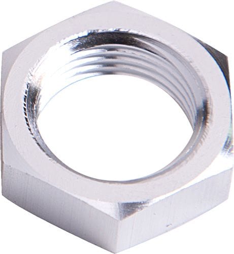 Aeroflow Performance Aeroflow Fittings 3AN / Silver Bulkhead Nut AF924 SR