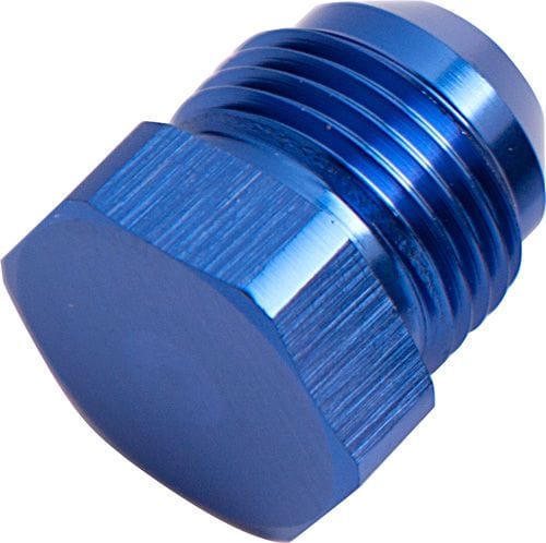 Aeroflow Performance Aeroflow Fittings 4AN / Blue AN Flare Plug AF806 SR