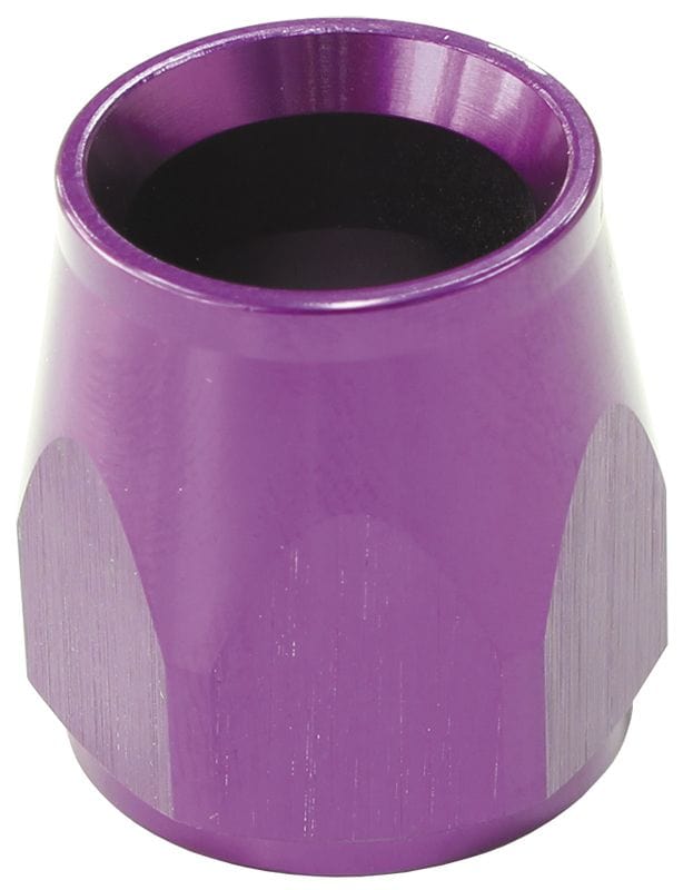 Aeroflow Performance Aeroflow Fittings 4AN / Purple PTFE Style Hose End Socket AF279. Suits 200 & 570 Series Hose Ends SR