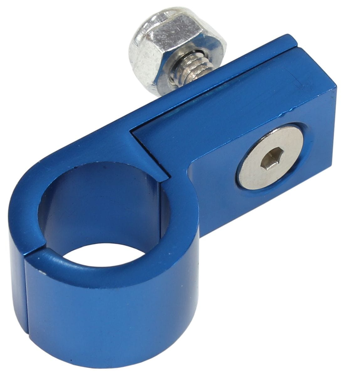 Aeroflow Performance Aeroflow Fittings 5 / Blue Billet Aluminium P-Clamp AF157 SR