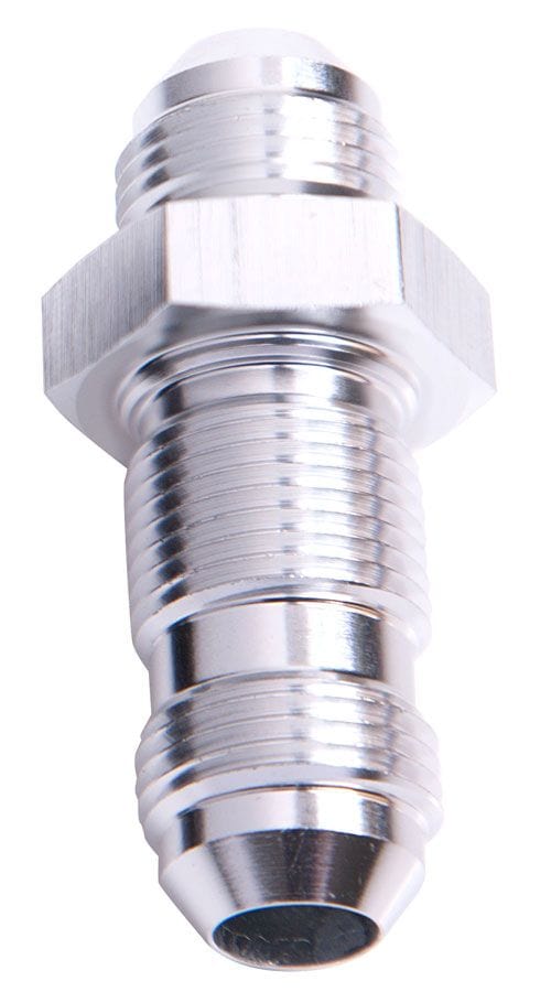 Aeroflow Performance Aeroflow Fittings 6AN / Silver Straight AN Bulkhead AF832 SR