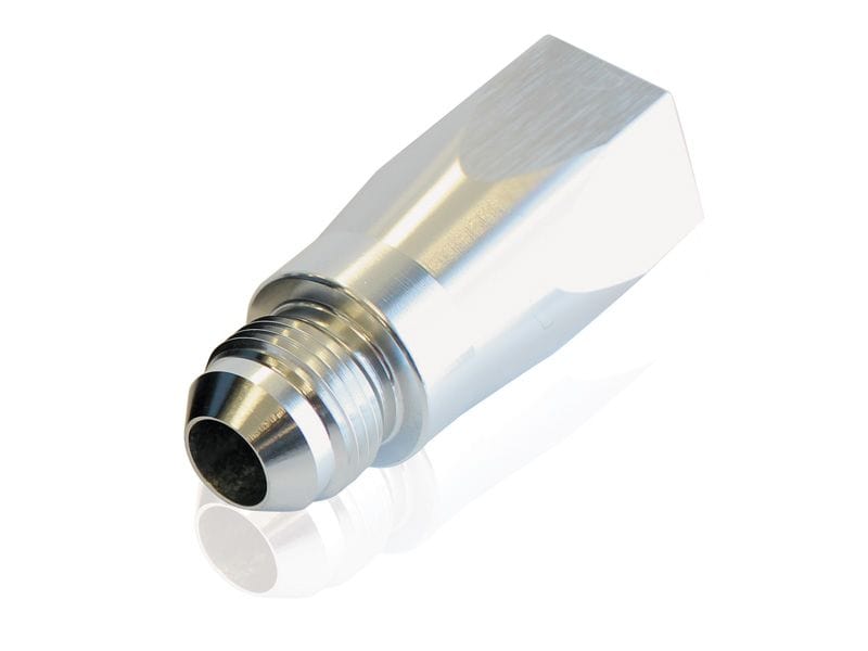 Aeroflow Performance Aeroflow Fittings 8AN / Silver Adjustable Check Valve AF613 Male to Female AN Outlets SR