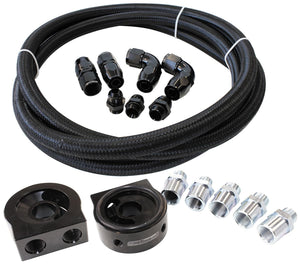 Universal Oil Cooler Line Kit
3m Braided Hose, universal oil filter sandwich plate