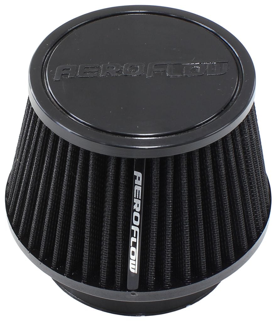 Aeroflow Performance Air Filters AF2711-2510 Universal 4" (102mm) Clamp-On Polyurethane Tapered Pod Filter
3-1/2" (90mm) High x 5.9" (150mm) Base O.D x 4.6" (117mm) Top O.D SR