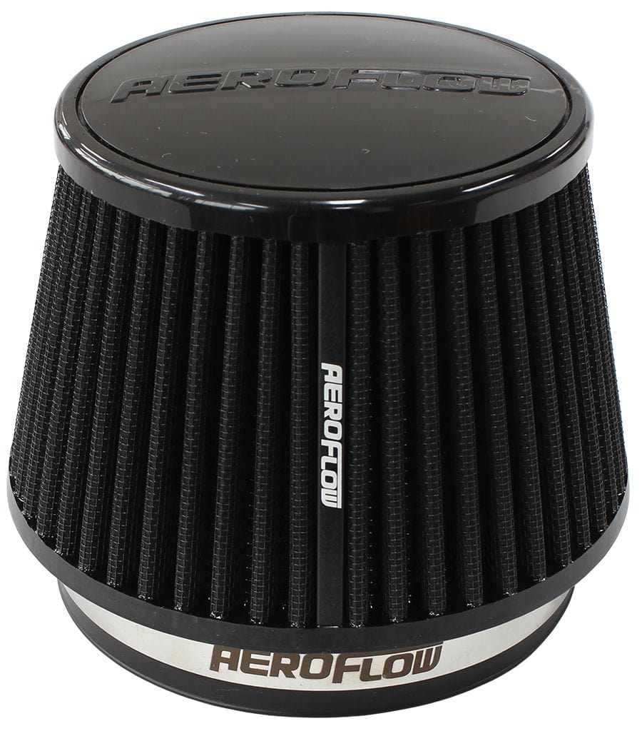 Aeroflow Performance Air Filters AF2711-5163 Universal 5" (127mm) Clamp-On Polyurethane Tapered Pod Filter
4.15" (105mm) High x 6-1/2" (165mm) Base O.D x 4.6" (117mm) Top O.D SR