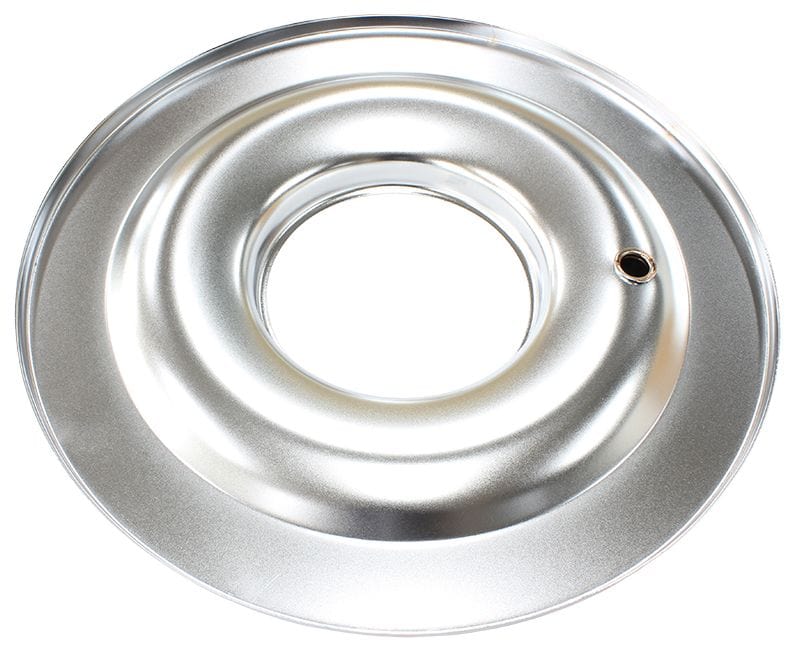 SPP Chrome 10-Inch Round Air Cleaner – 4-Barrel Carb, 5-1/8 Neck, Washable Filter