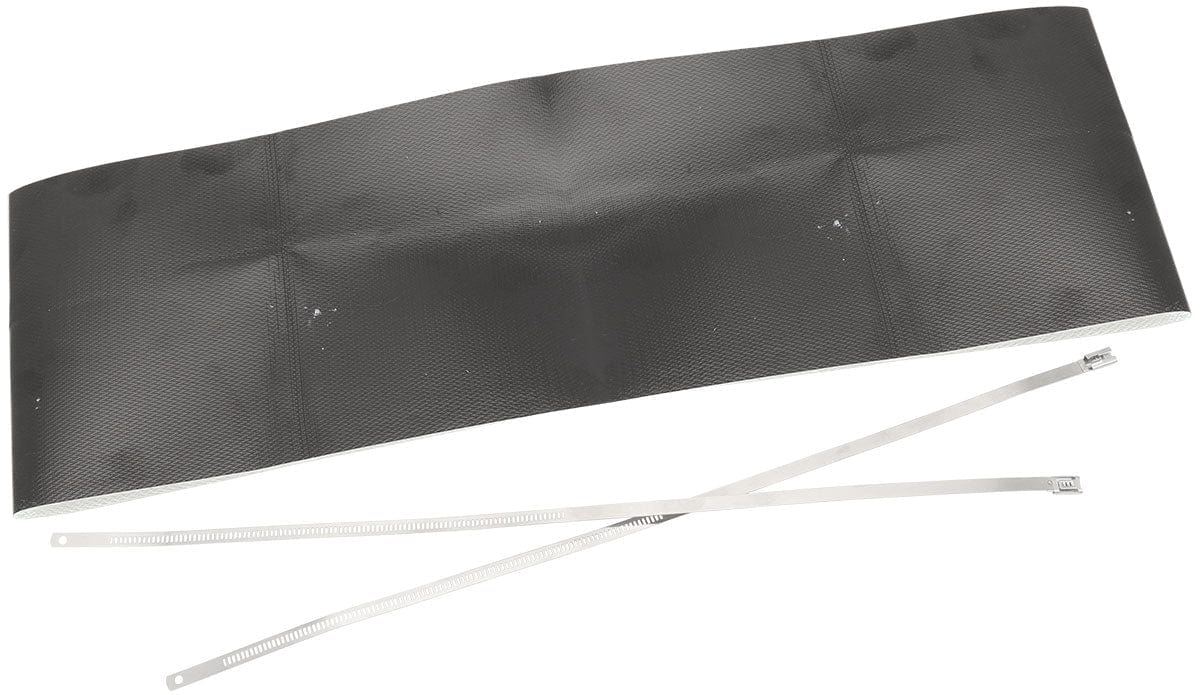 Aeroflow Performance ALUMINISED STARTER HEAT SHIELD (AF91-6010BLK) SR