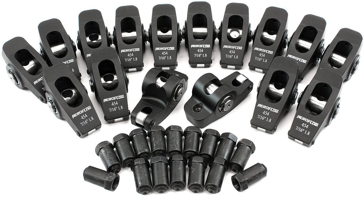 Aeroflow Performance BBC ROCKER ARMS 7/16" STUD 1.8 (AF95-1117) SR