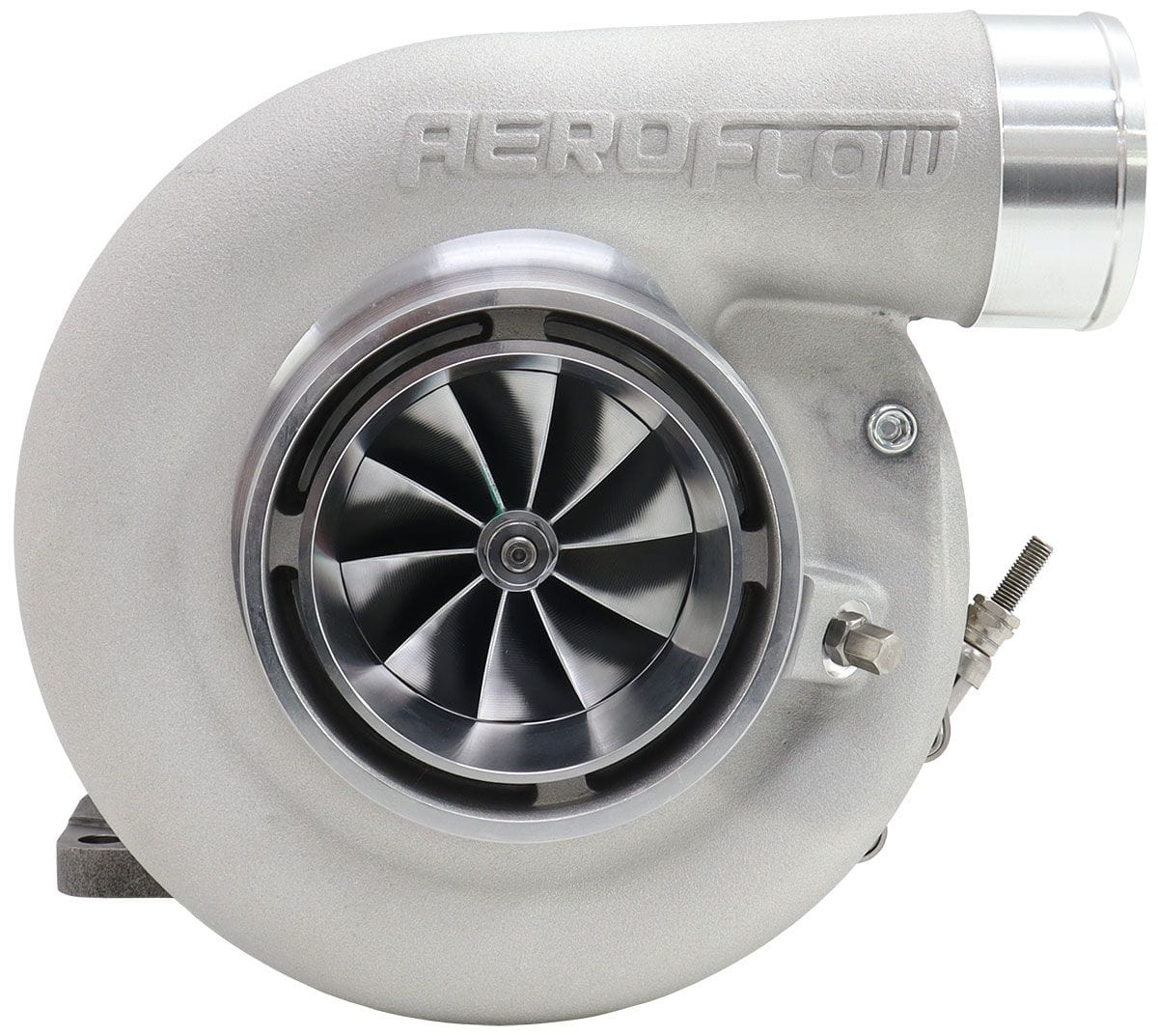 Aeroflow Performance BOOSTED 7170 T4 1.06 Turbocharger 1150HP, Natural Cast Finish Aeroflow BOOSTED 7170 T4 1.06 Turbocharger 1150HP, Natural Cast Finish AF8005-4065 SR