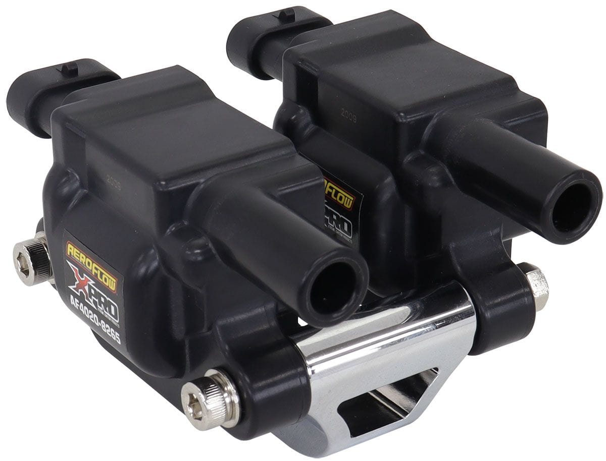Aeroflow Performance Chrome Finish. This Kit Mounts 8 Coils. Aeroflow Billet LS2/LS3/LS7 Coil Relocation Kit AF64-4034 SR