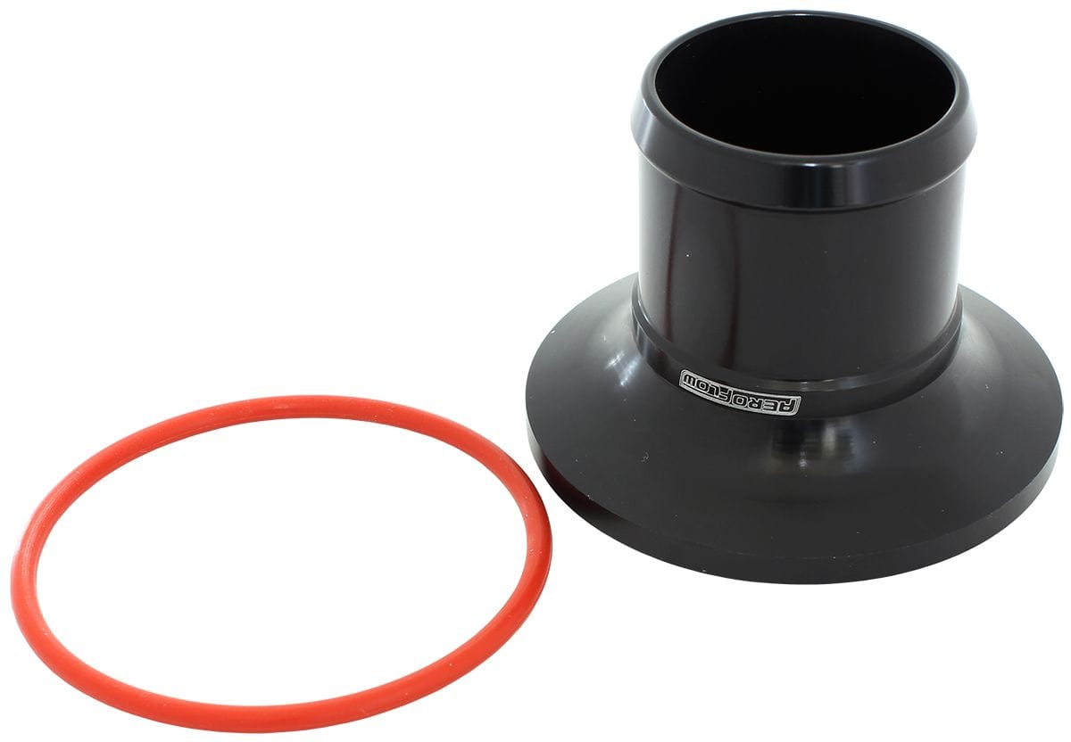 Aeroflow Performance CLEARANCE Aeroflow Blow Off Valve Adapter AF64-5052BLK SR