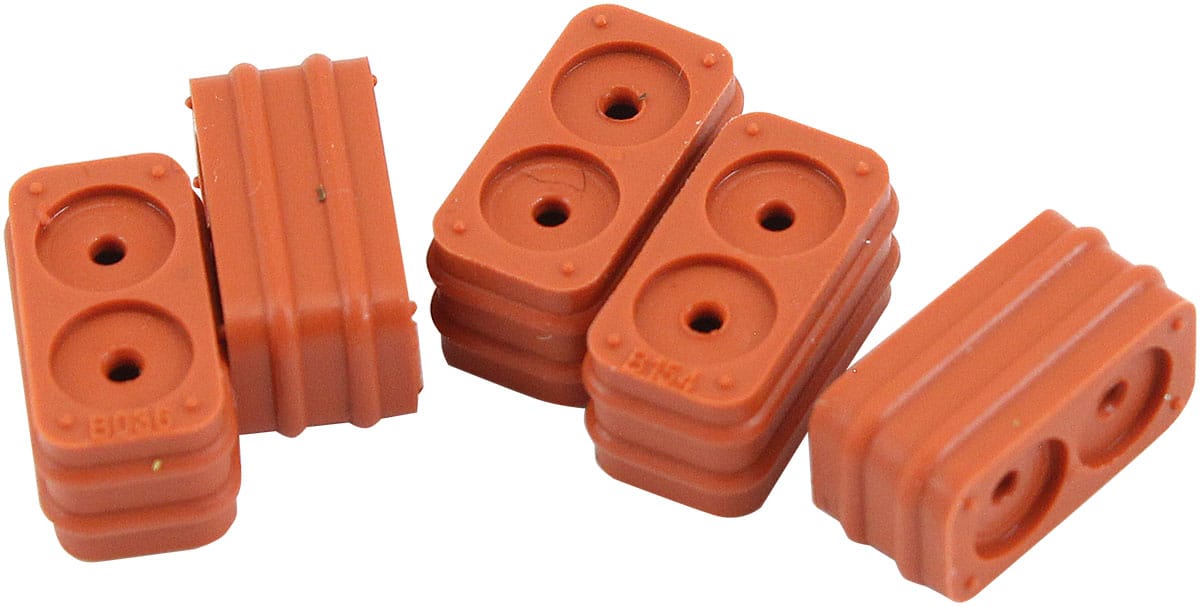 Aeroflow Performance Electrical Aeroflow Replacement 2 Pin WeatherTight DTM Wire Seal AF49-9140 SR